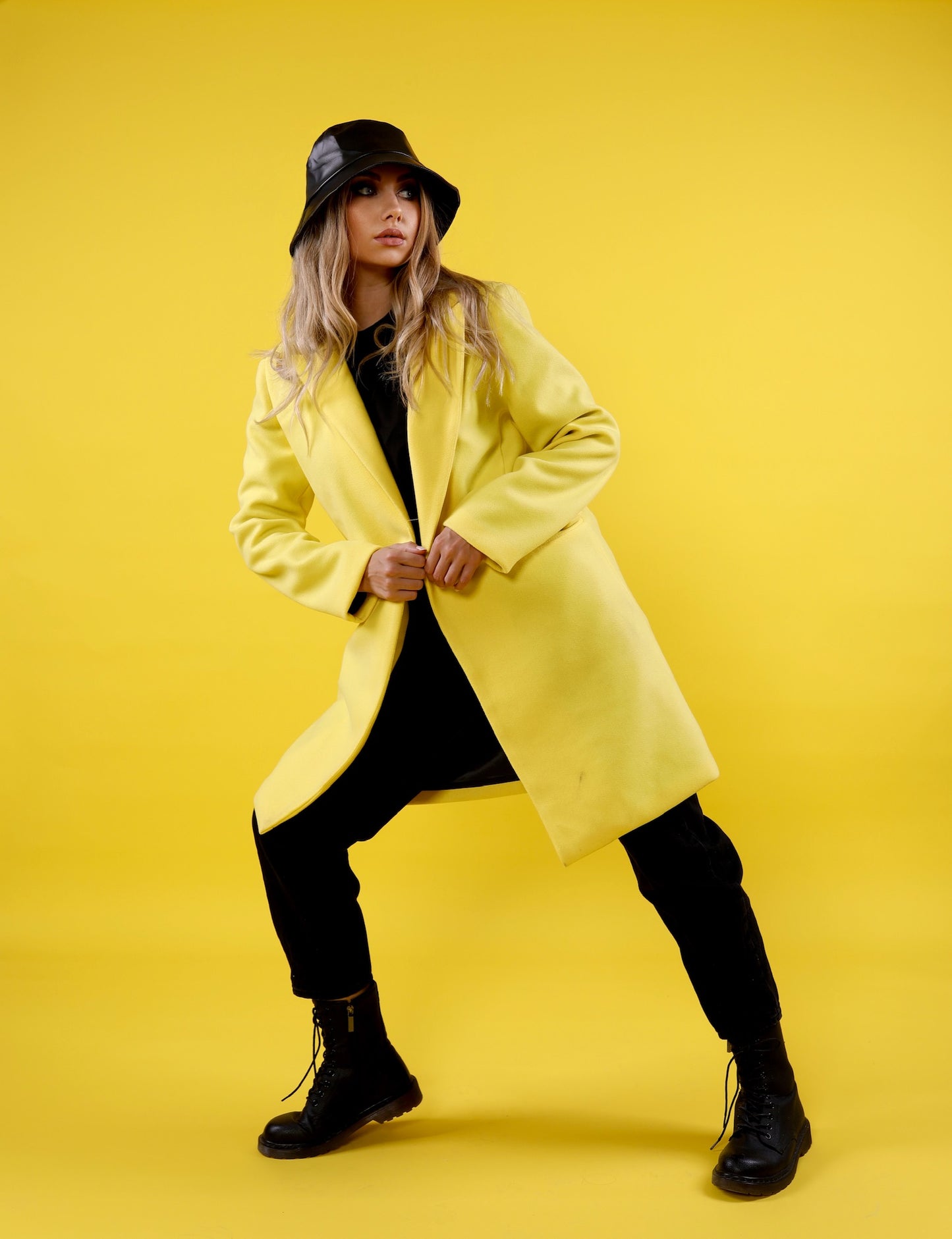 Short Coat - Yellow