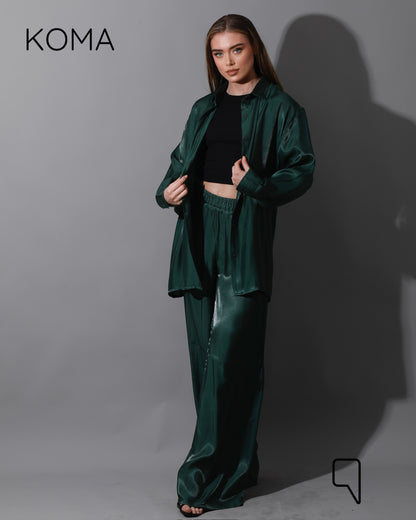 Shemer Long Shirt - Olive