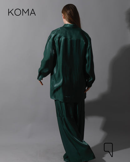 Shemer Long Shirt - Olive