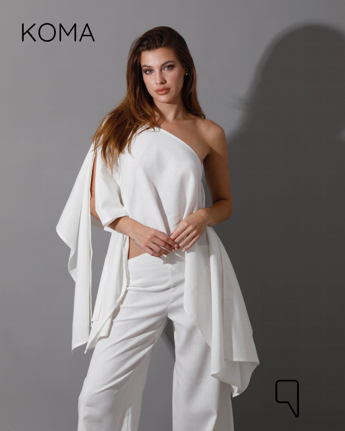 Piera Butterfly Co-Ord - OffWhite