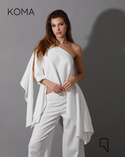 Piera Butterfly Co-Ord - OffWhite