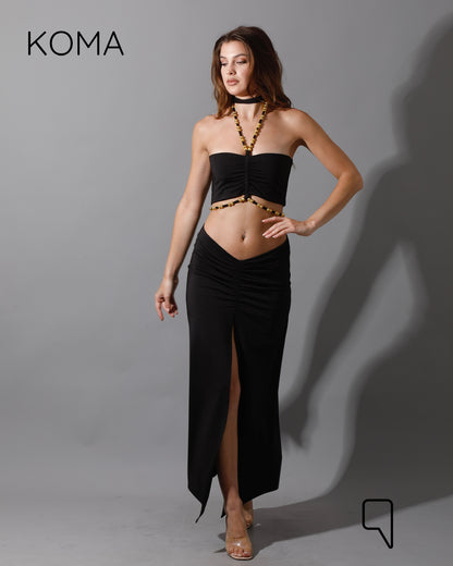 Layton Tied Up Co-Ord - Black