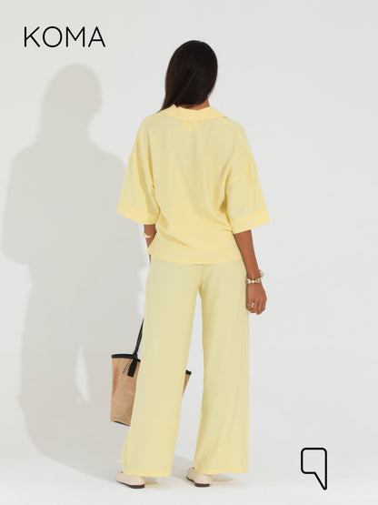 Maeve Blend Trousers - Yellow