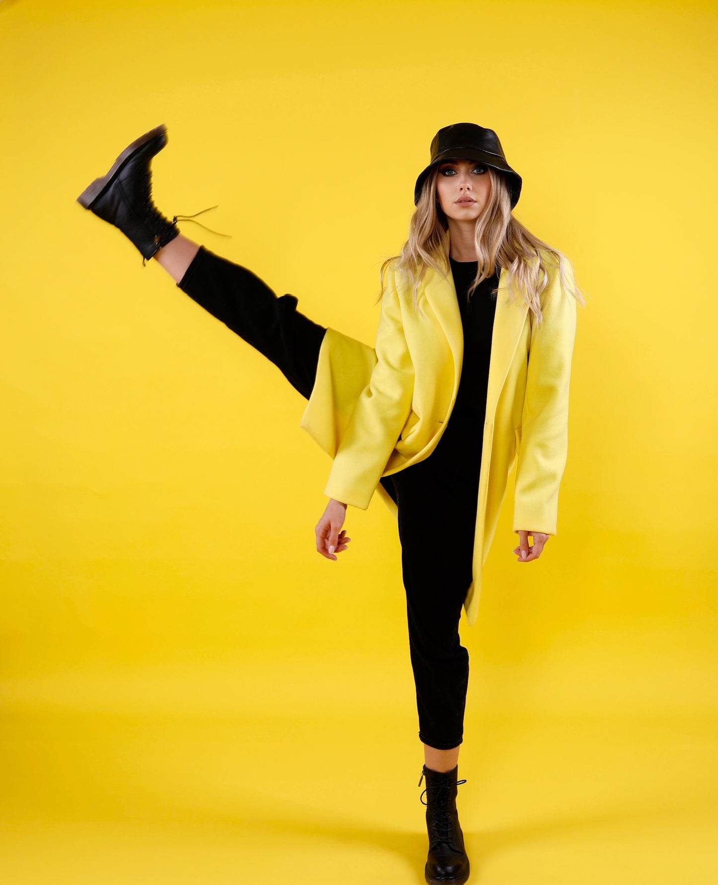 Short Coat - Yellow
