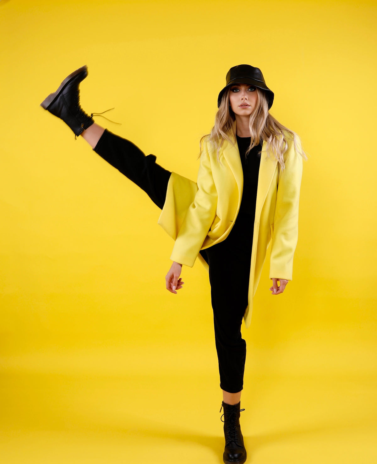 Short Coat - Yellow