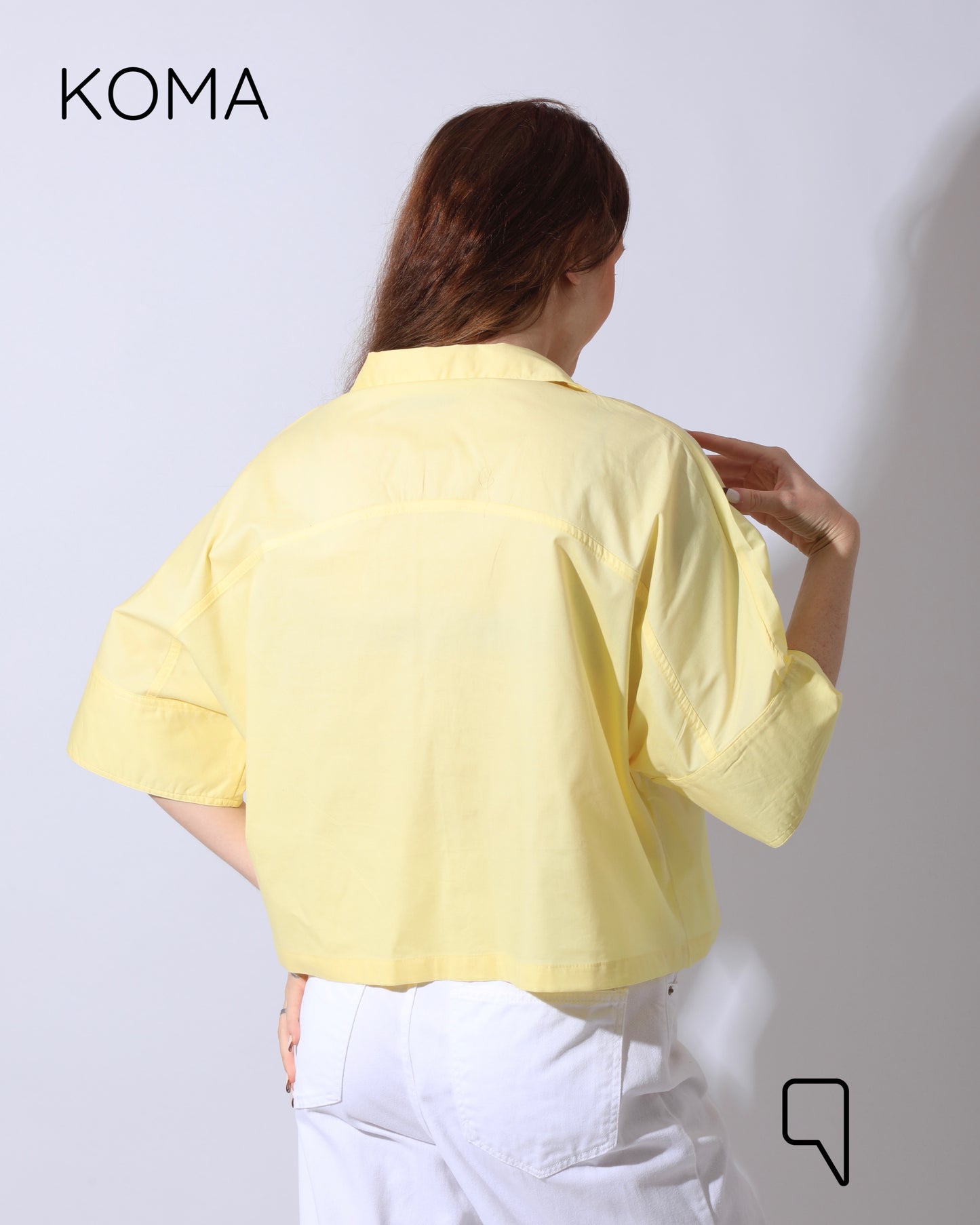 Ashton Poplin Shirt - Yellow