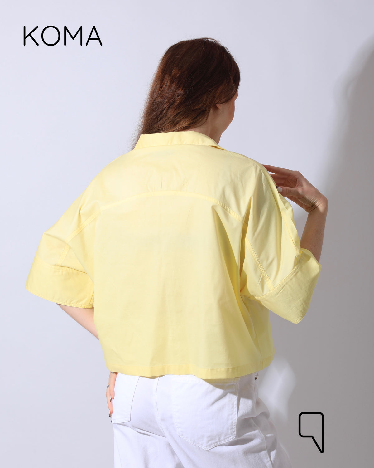 Ashton Poplin Shirt - Yellow