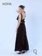 Lucinda Cress Cross Dress - Brown