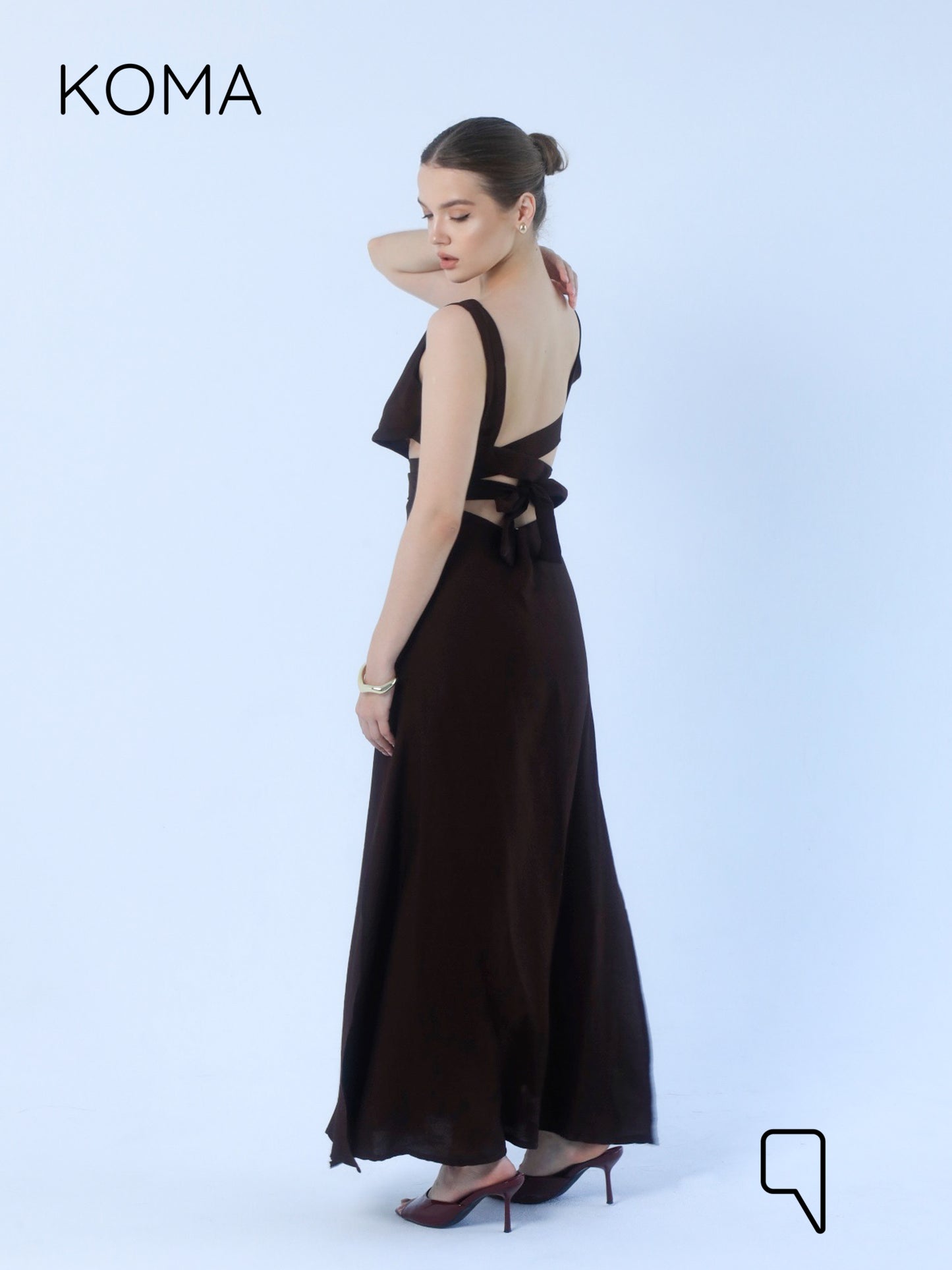 Lucinda Cress Cross Dress - Brown