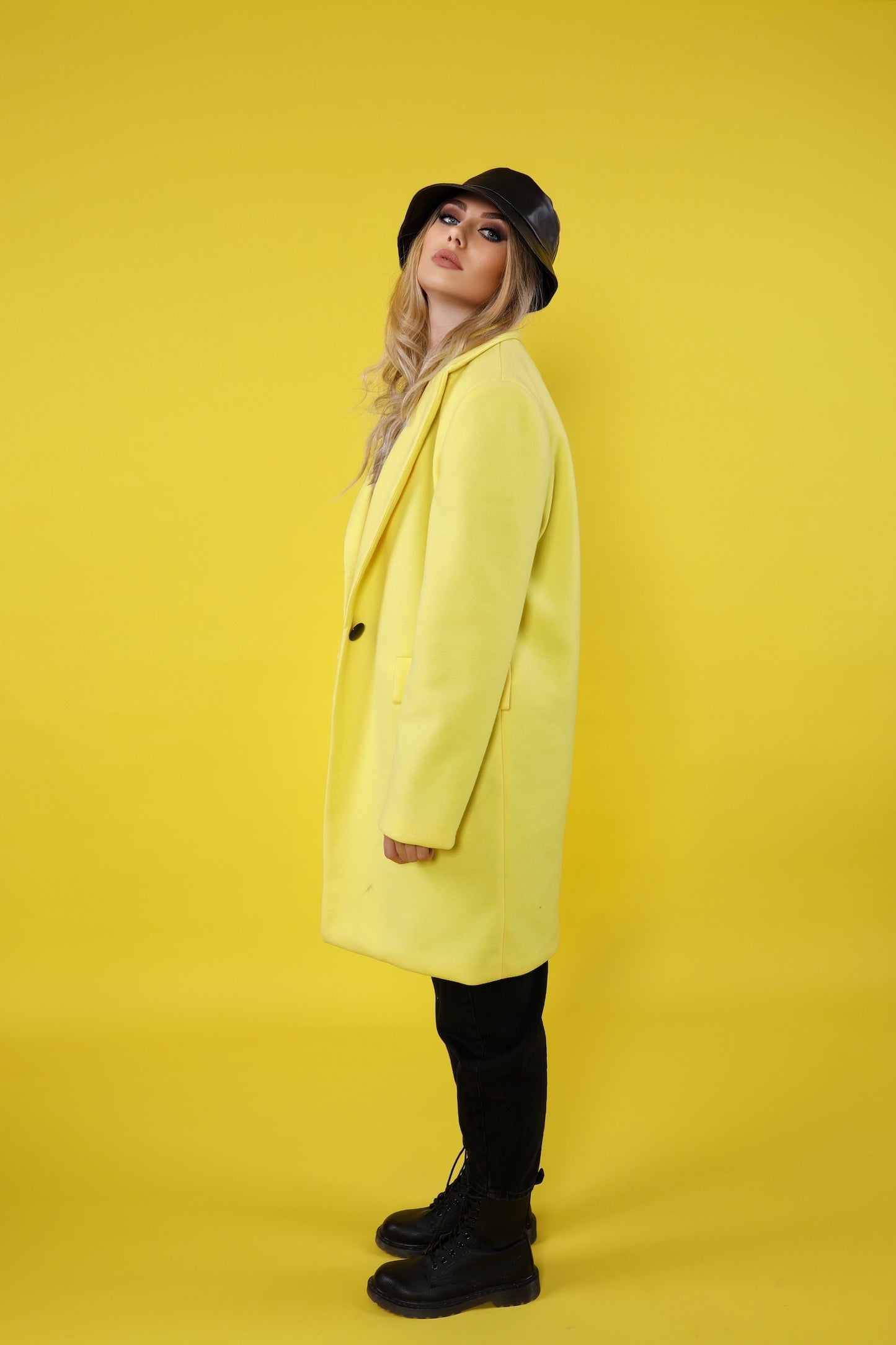 Short Coat - Yellow