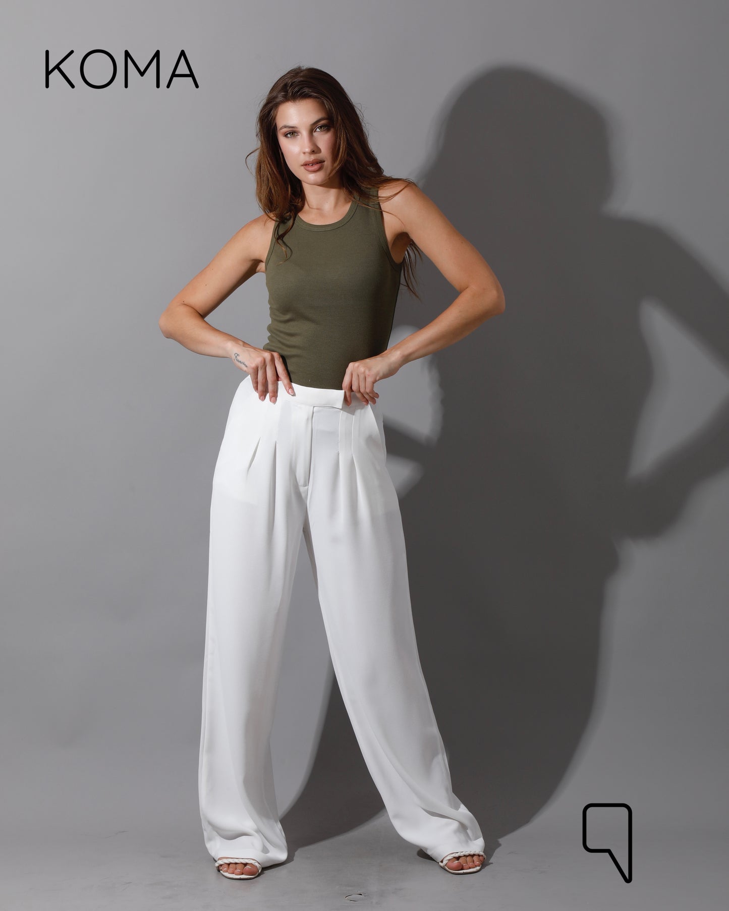 Basic Tank Top  - Olive