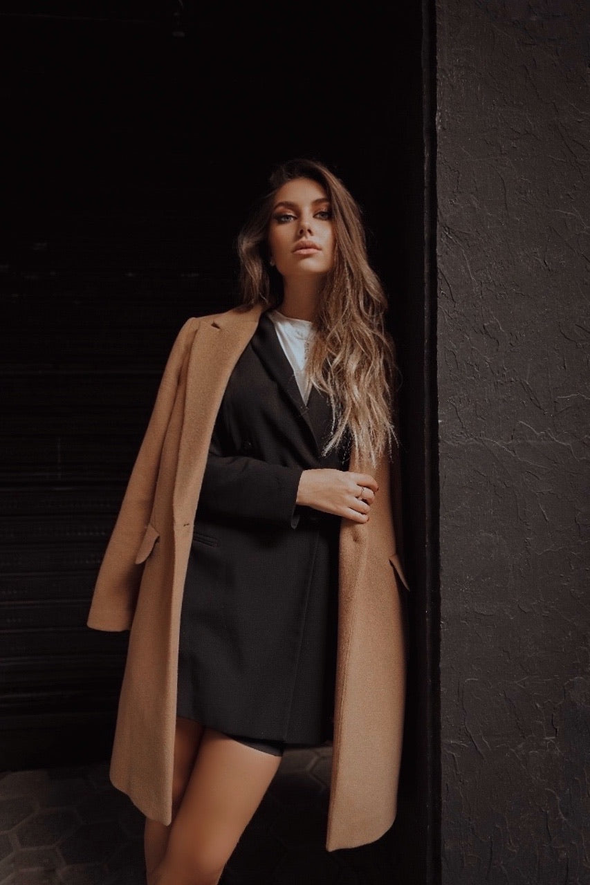 Short Coat - Camel