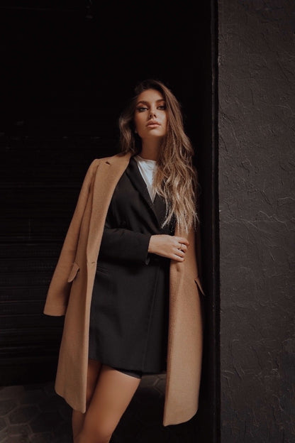 Short Coat - Camel