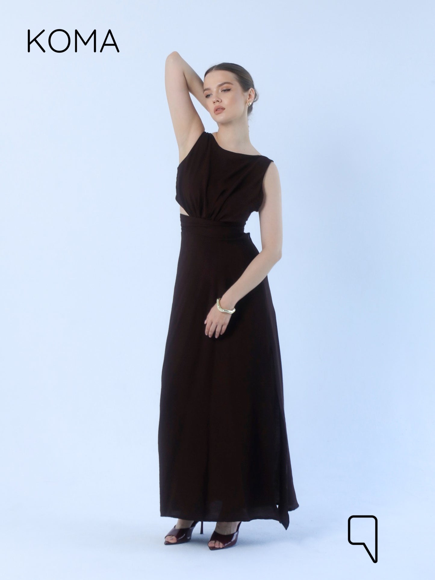 Lucinda Cress Cross Dress - Brown