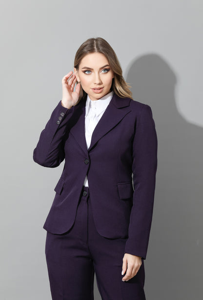 Tailored Slim Fit Suits - Purple
