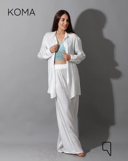 Shemer Long Shirt - White