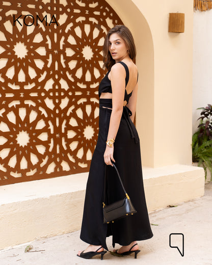 Lucinda Cress Cross Dress - Black