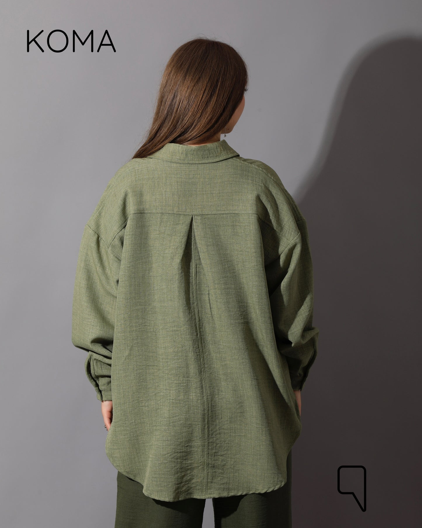 Textured Long Sleeves Shirt - Mint