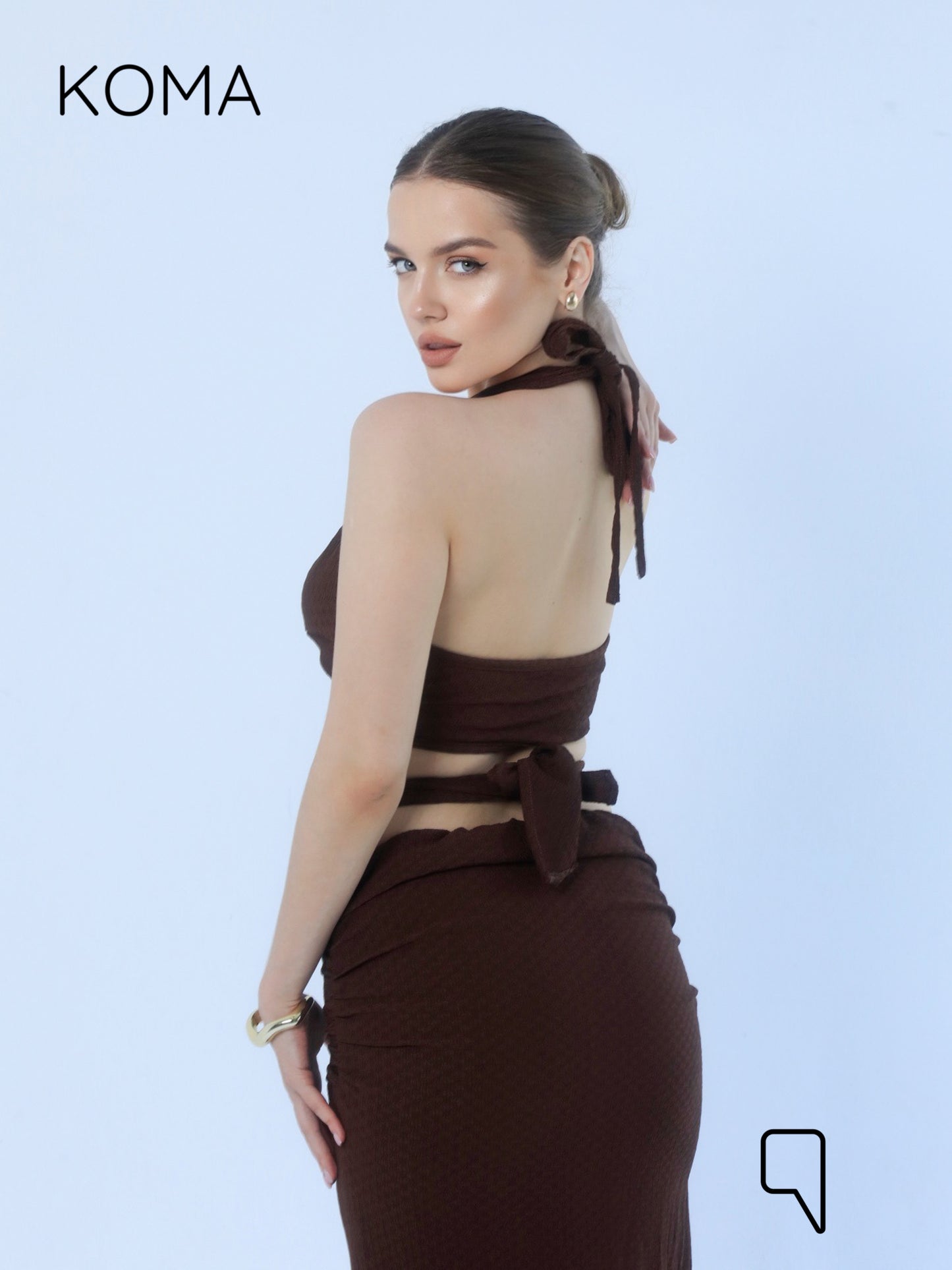 Paula Cutout Set - Brown