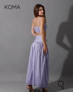 Gabi Top & Skirt Co-Ord - Lavender