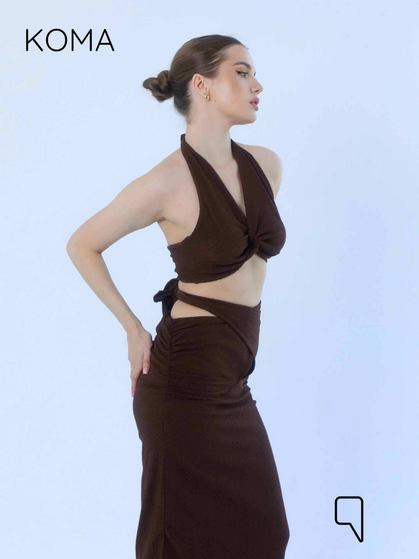 Paula Cutout Set - Brown