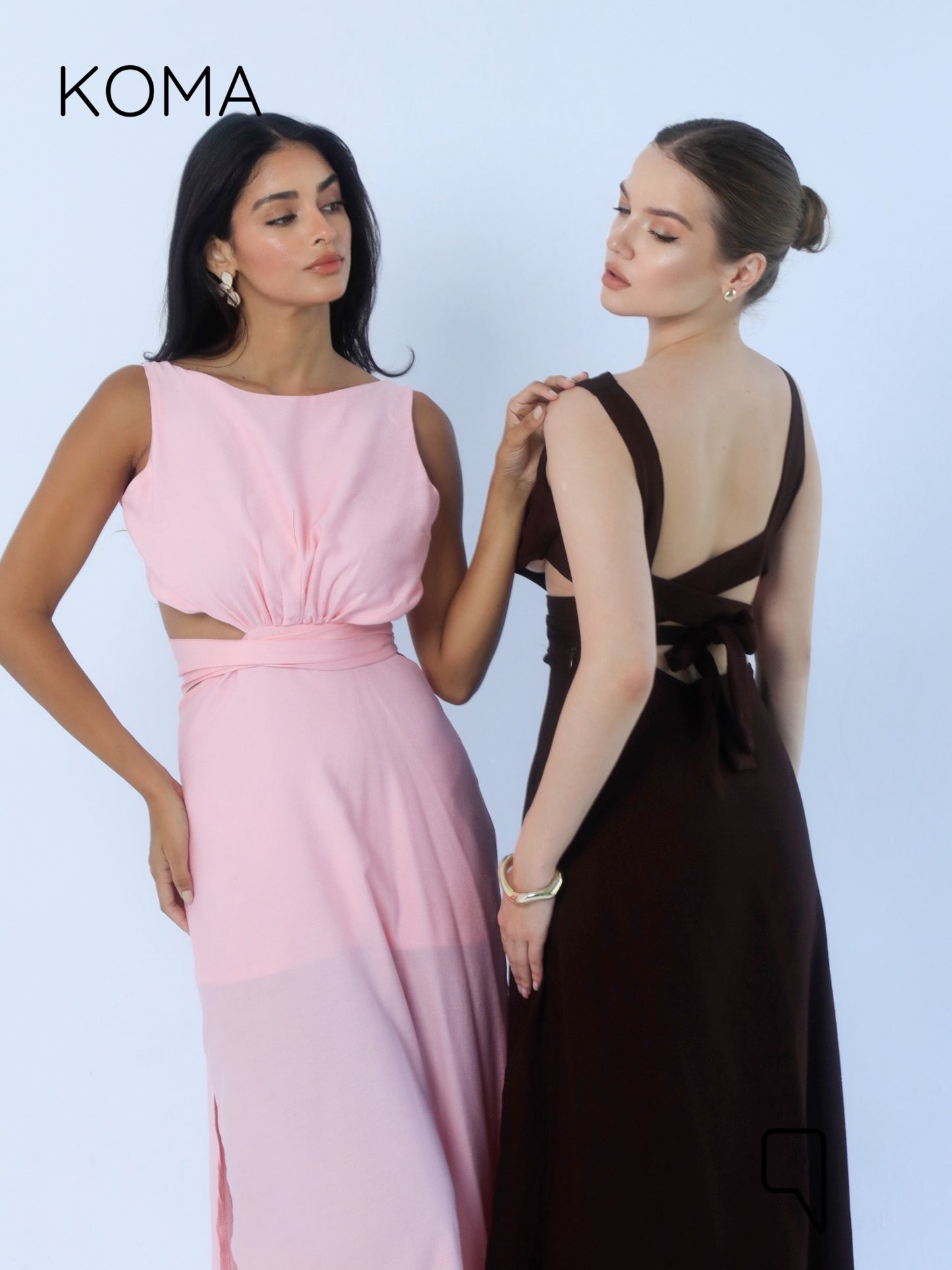 Lucinda Cress Cross Dress - Brown
