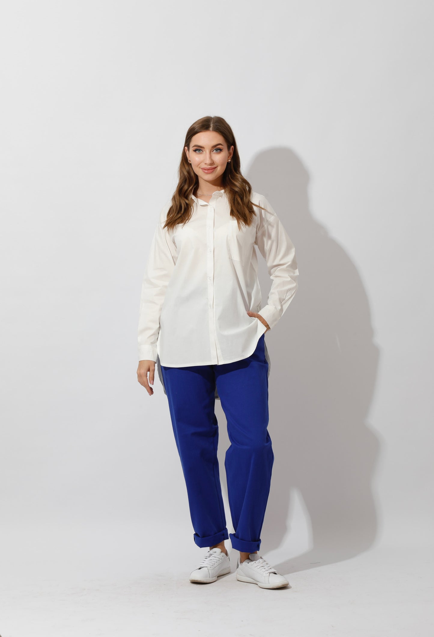 Buttons Back Shirt - OffWhite