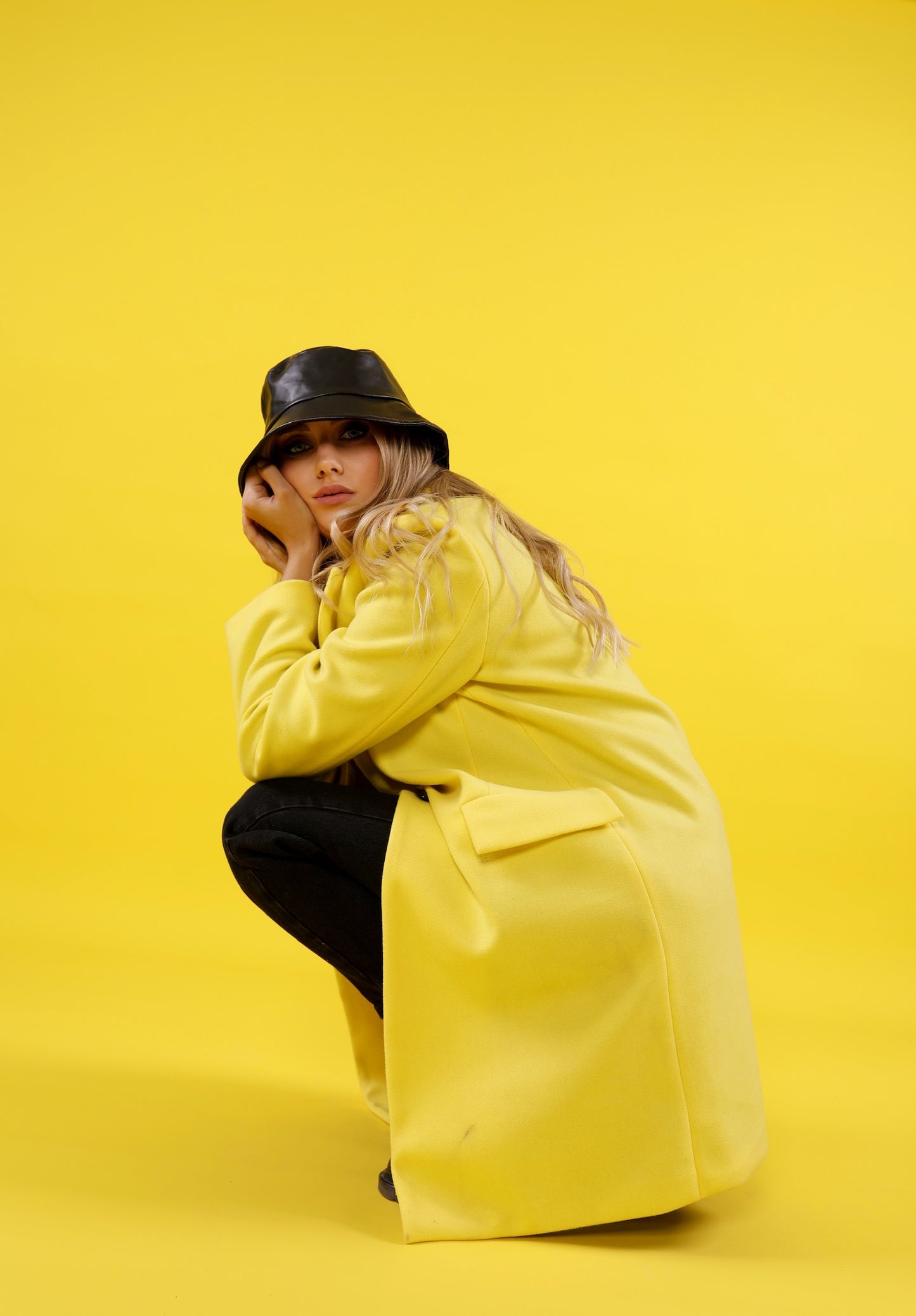 Short Coat - Yellow