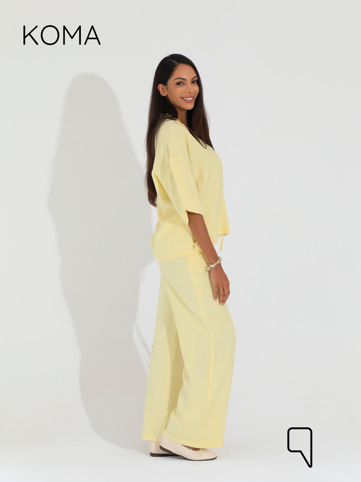 Maeve Blend Trousers - Yellow