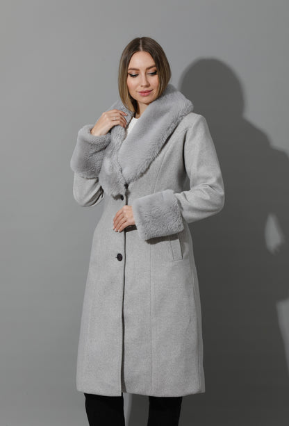 Furs Coat - Gray