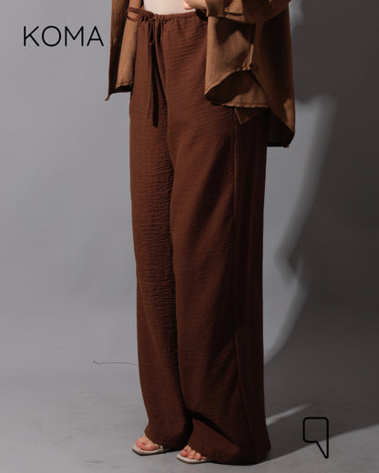 Lose Fit Trousers - Brown