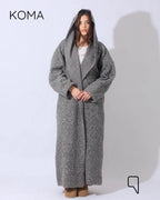Arlette Hoodie Coat - Gray