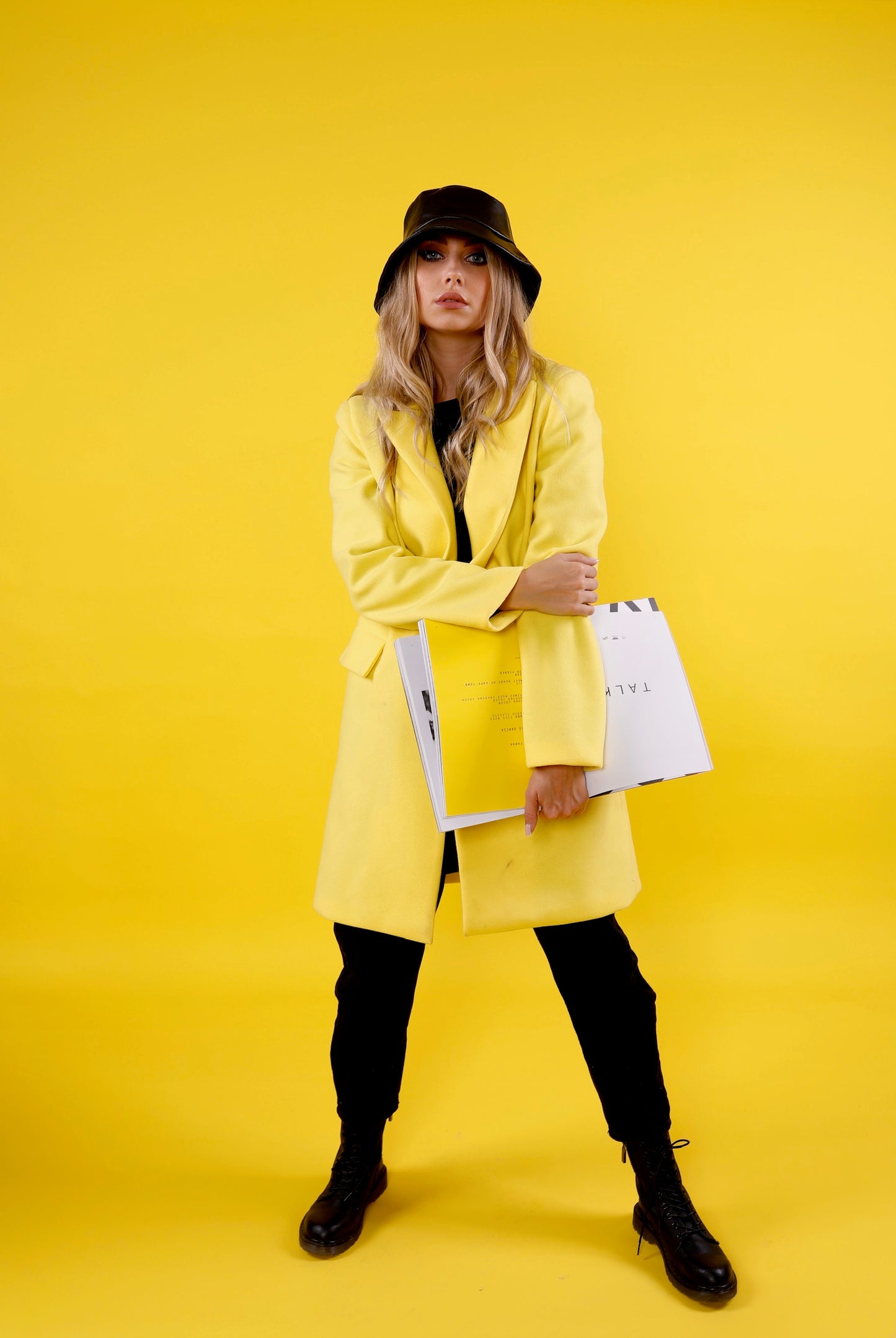 Short Coat - Yellow