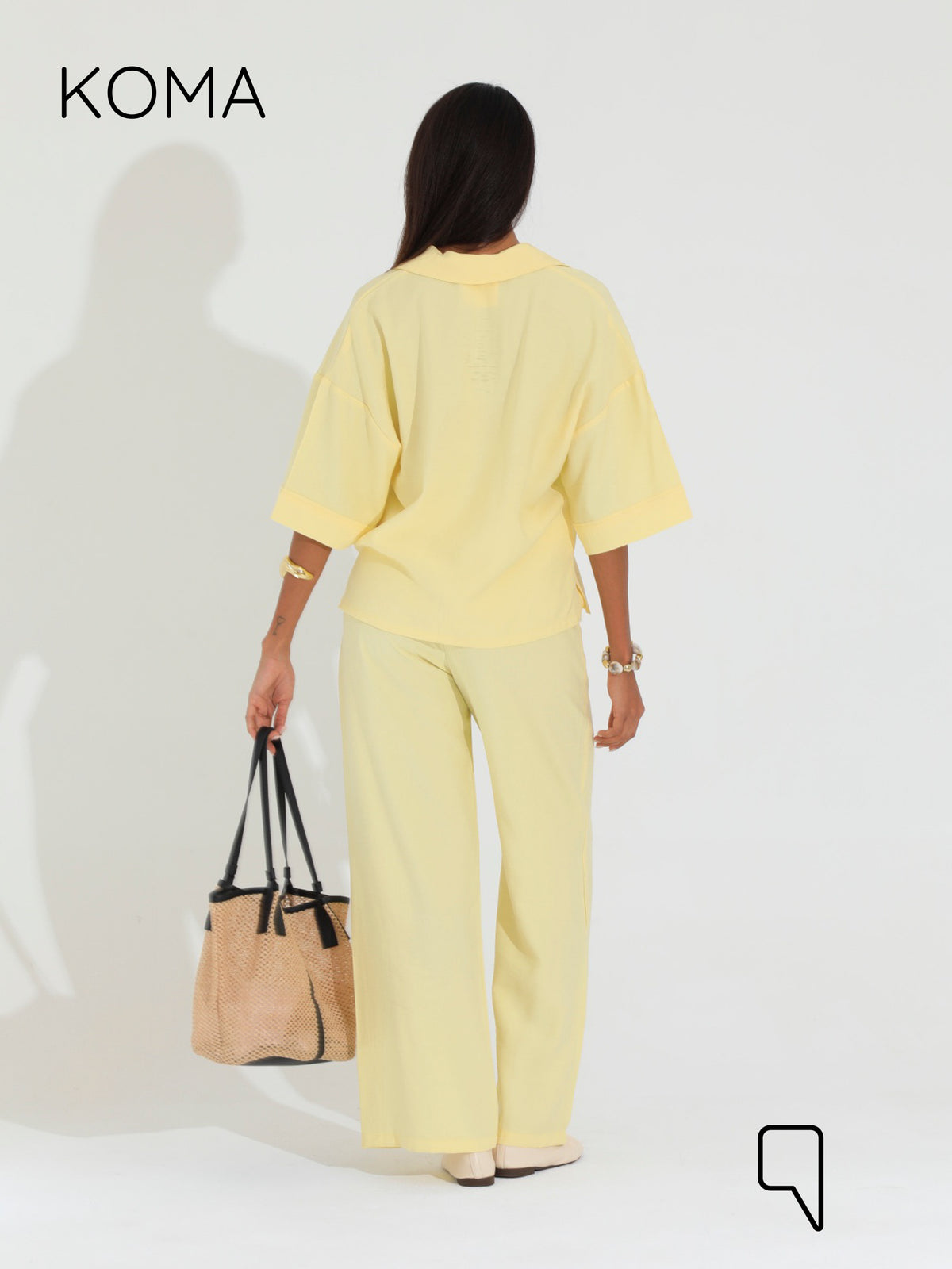 Maeve Blend Trousers - Yellow