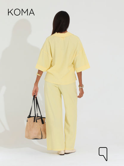 Maeve Blend Trousers - Yellow