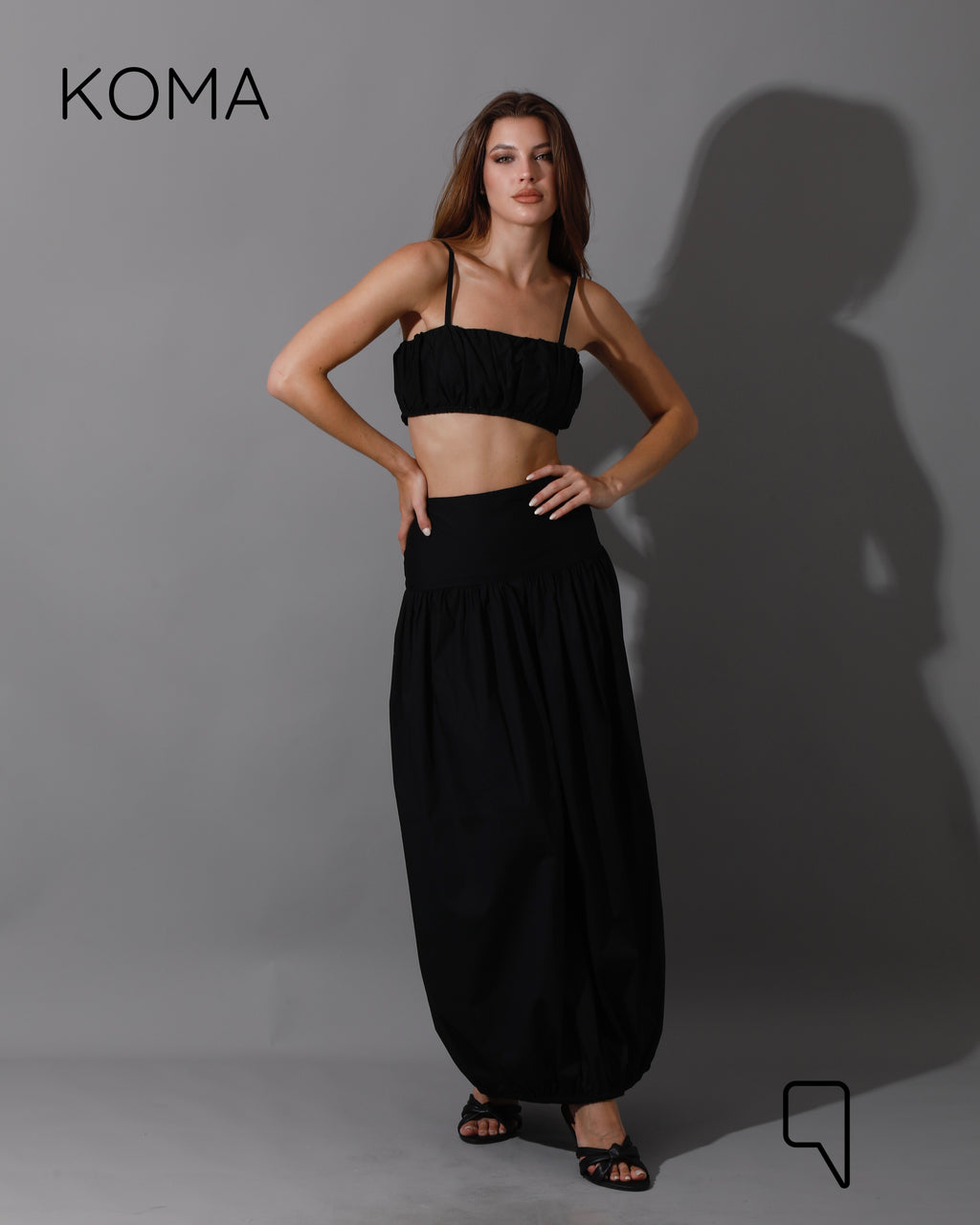 Gabi Skirt - Black
