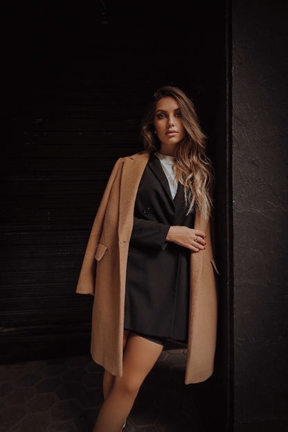 Short Coat - Camel