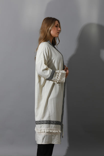Short Kaftan - Beige