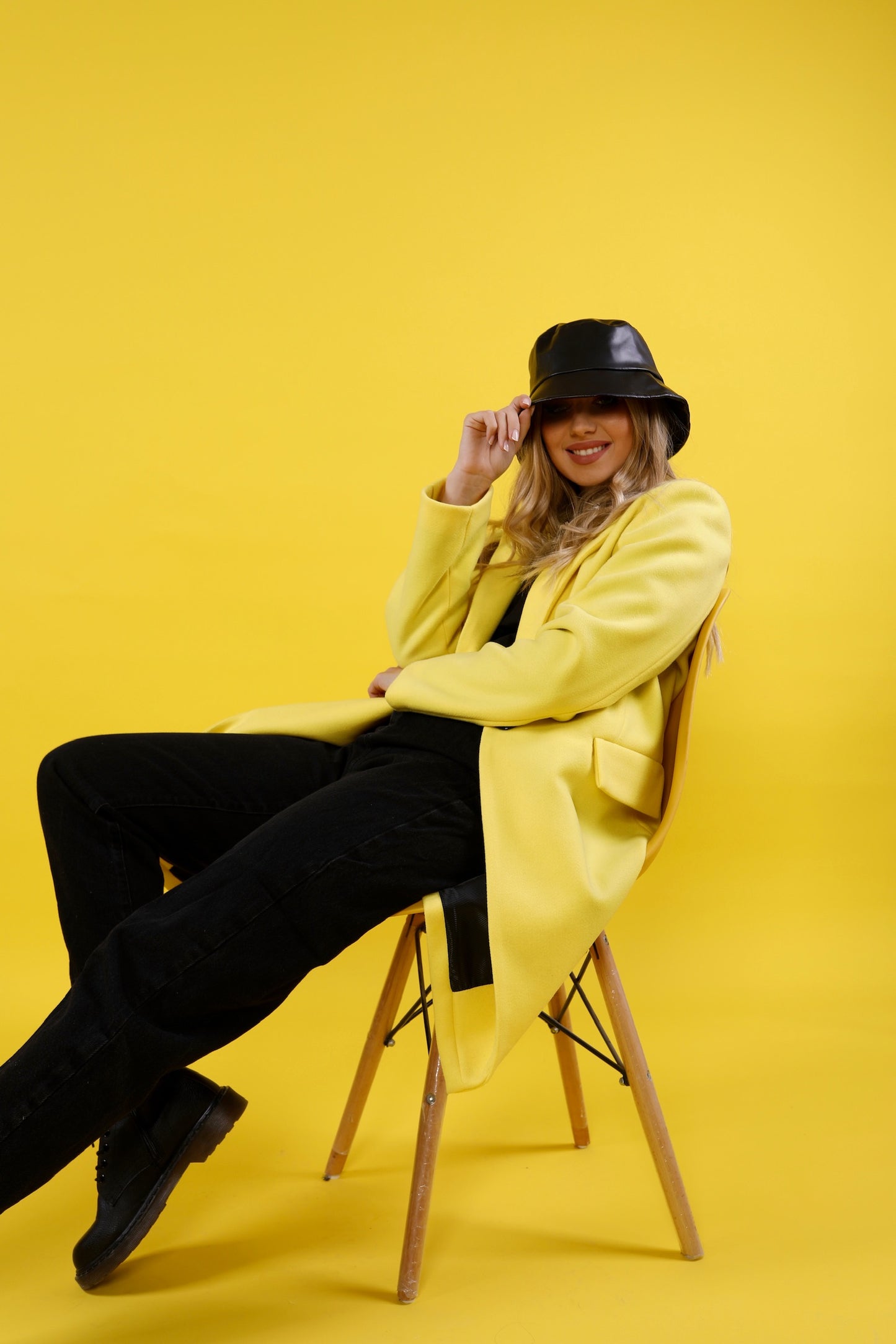 Short Coat - Yellow
