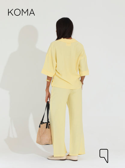 Maeve Blend Trousers - Yellow