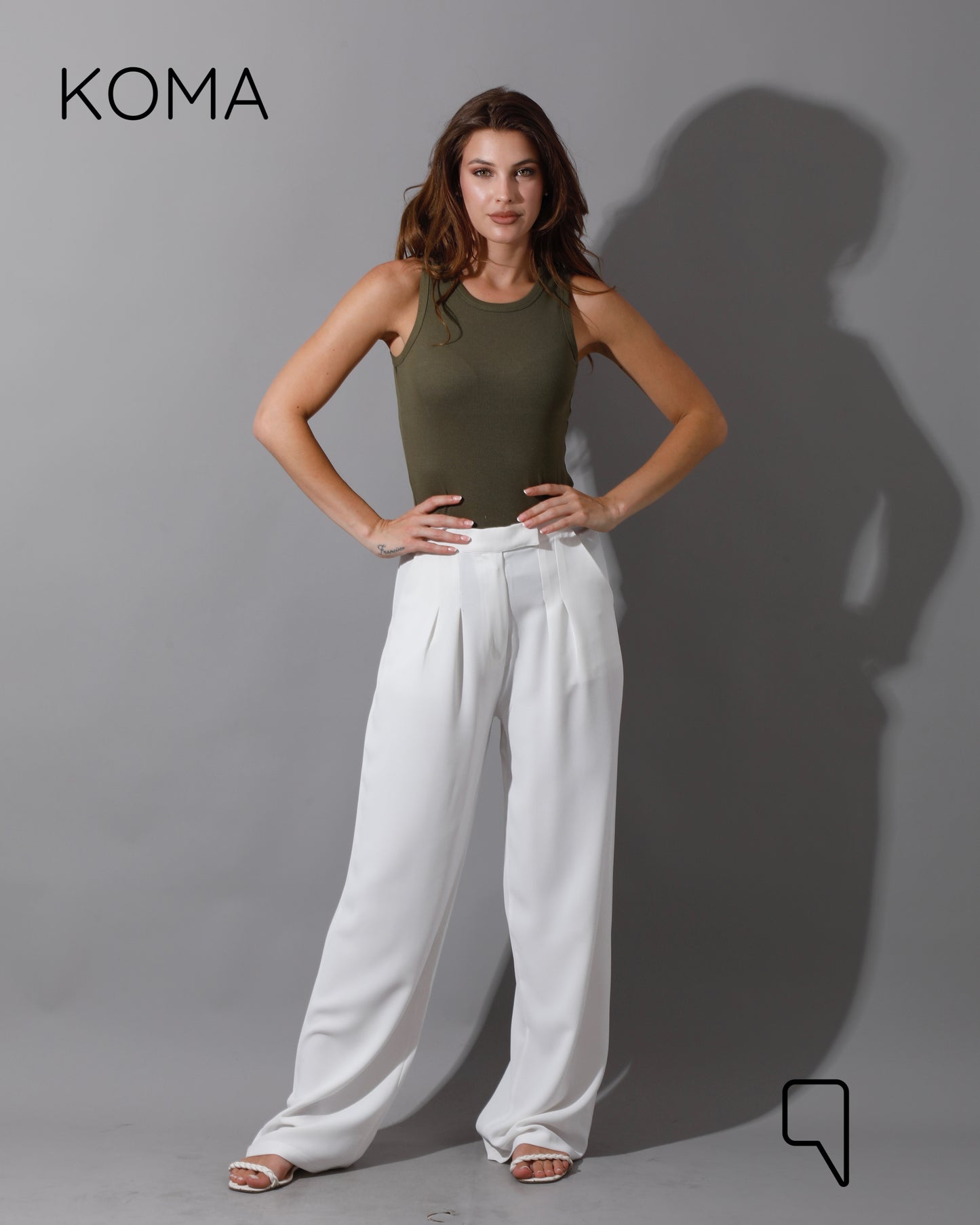 Basic Tank Top  - Olive