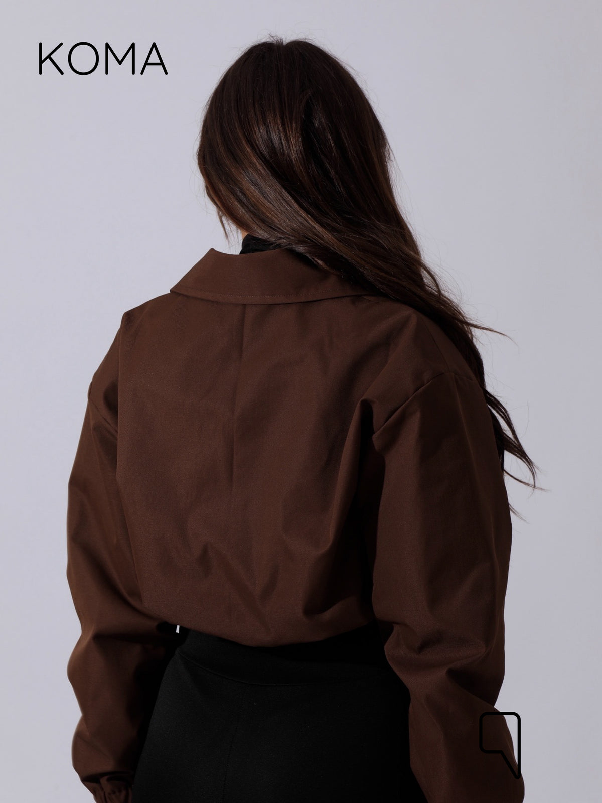 Salima Puffy Jacket - Brown