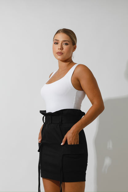 Baggi Short Skirt - Black