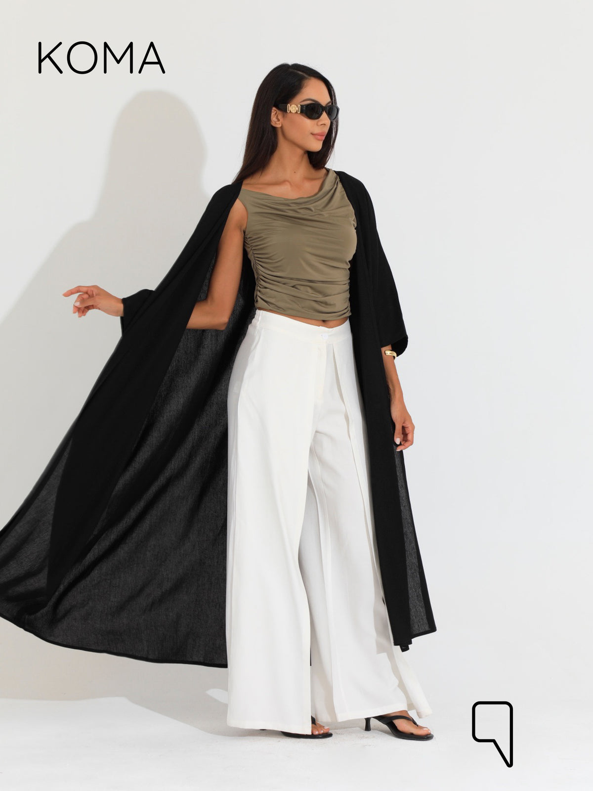 Mais Cover Up - Black