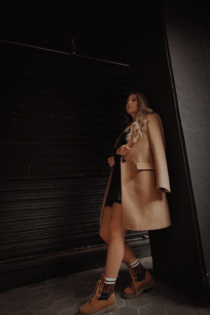 Short Coat - Camel