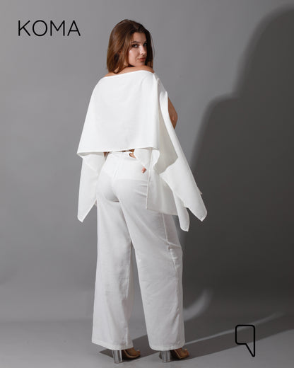 Piera Butterfly Co-Ord - OffWhite