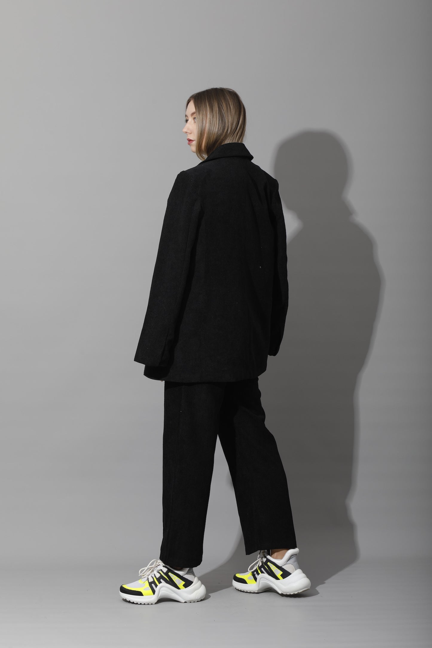 Tailored Oversized Suits - Black Velvet