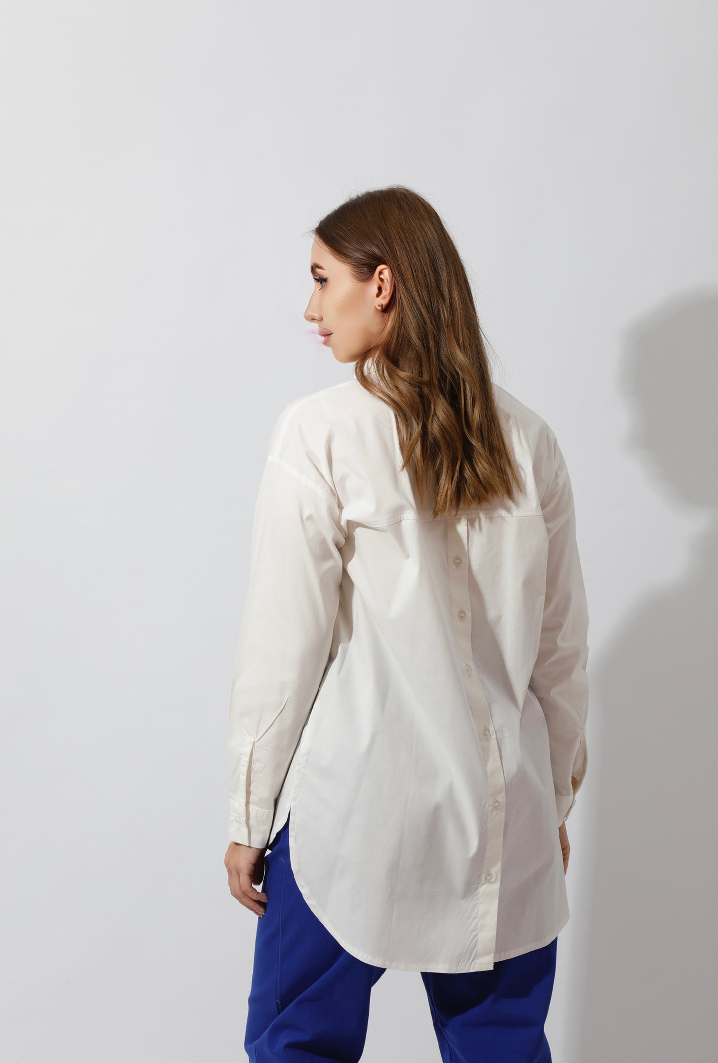 Buttons Back Shirt - OffWhite