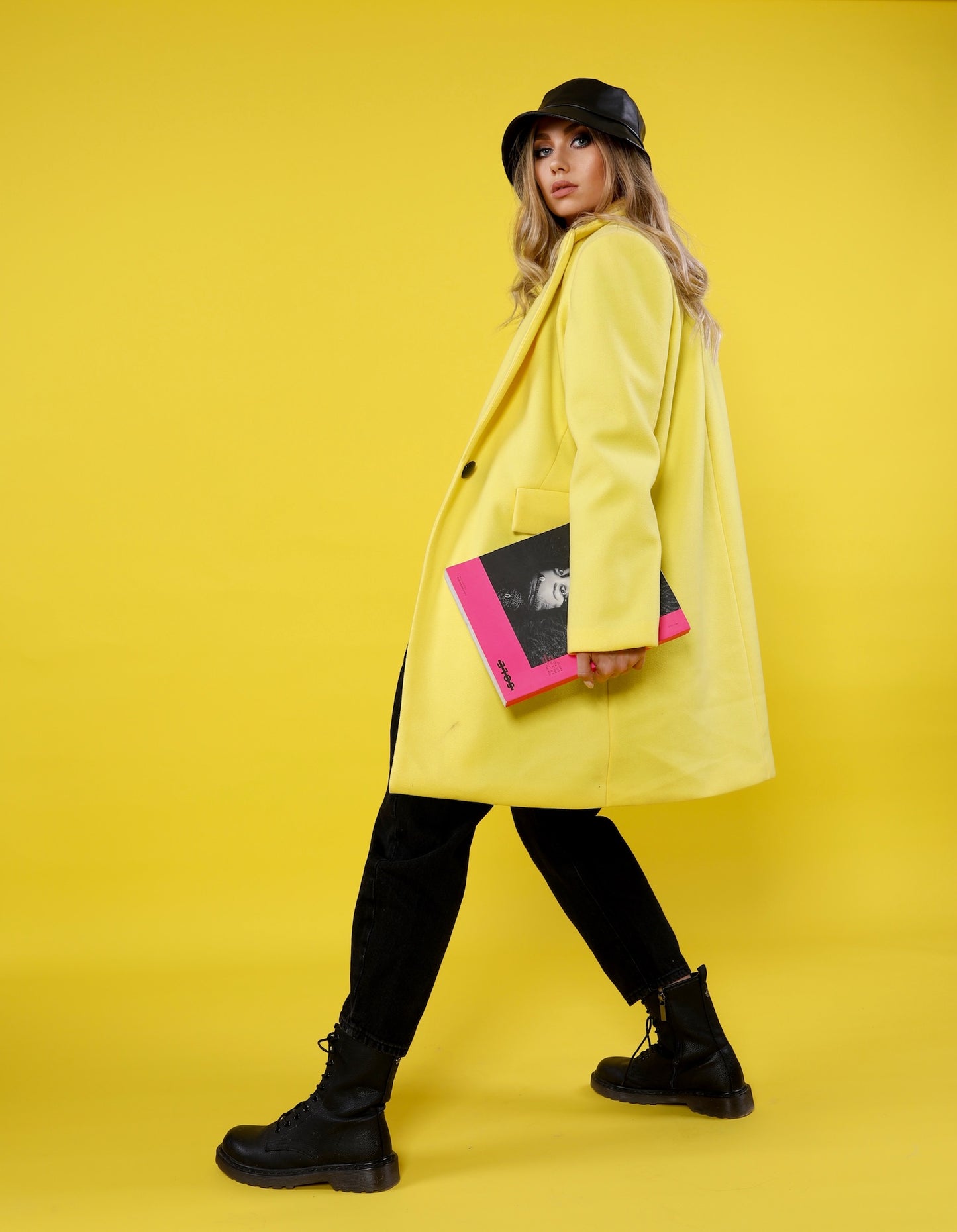 Short Coat - Yellow