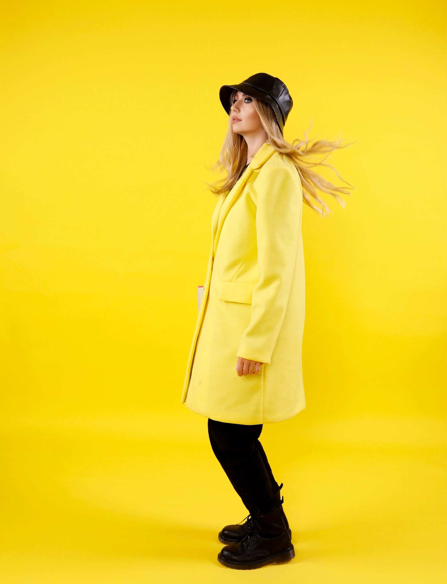 Short Coat - Yellow